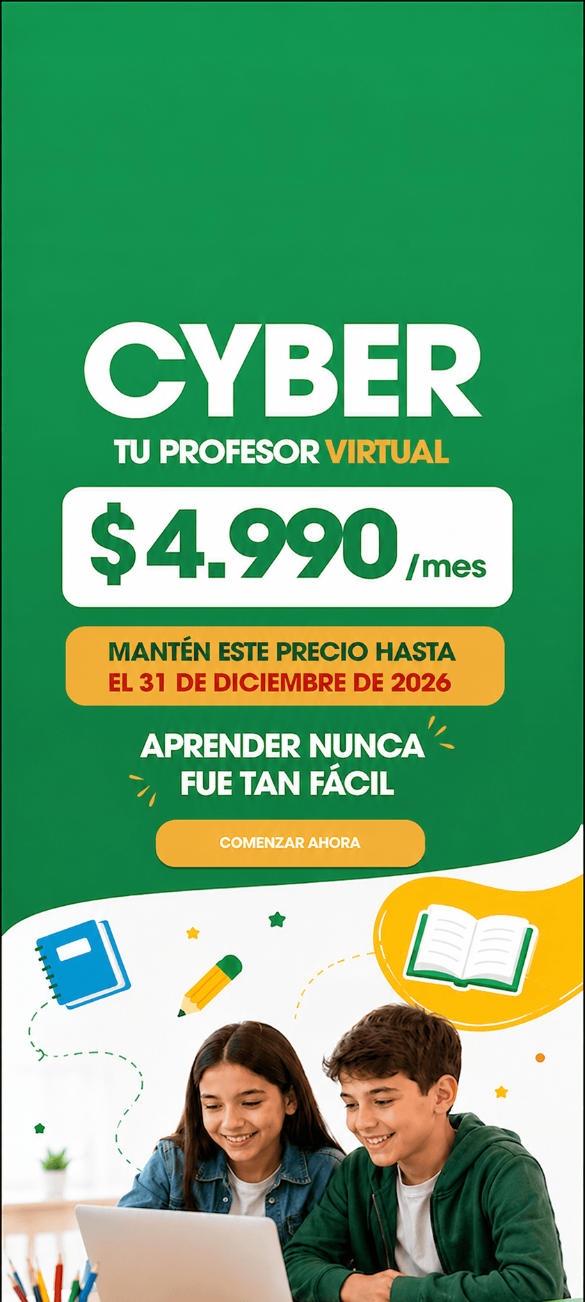 Cyber — Plan mensual a $4.990